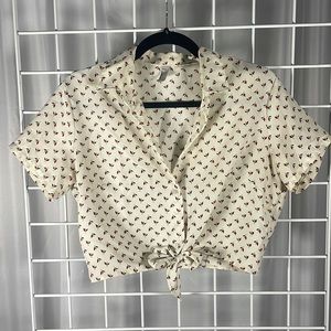 Vintage American apparel crop top